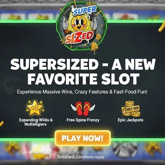 Why Supersized Will Be Your New Favorite Slot 😍🍔🔥